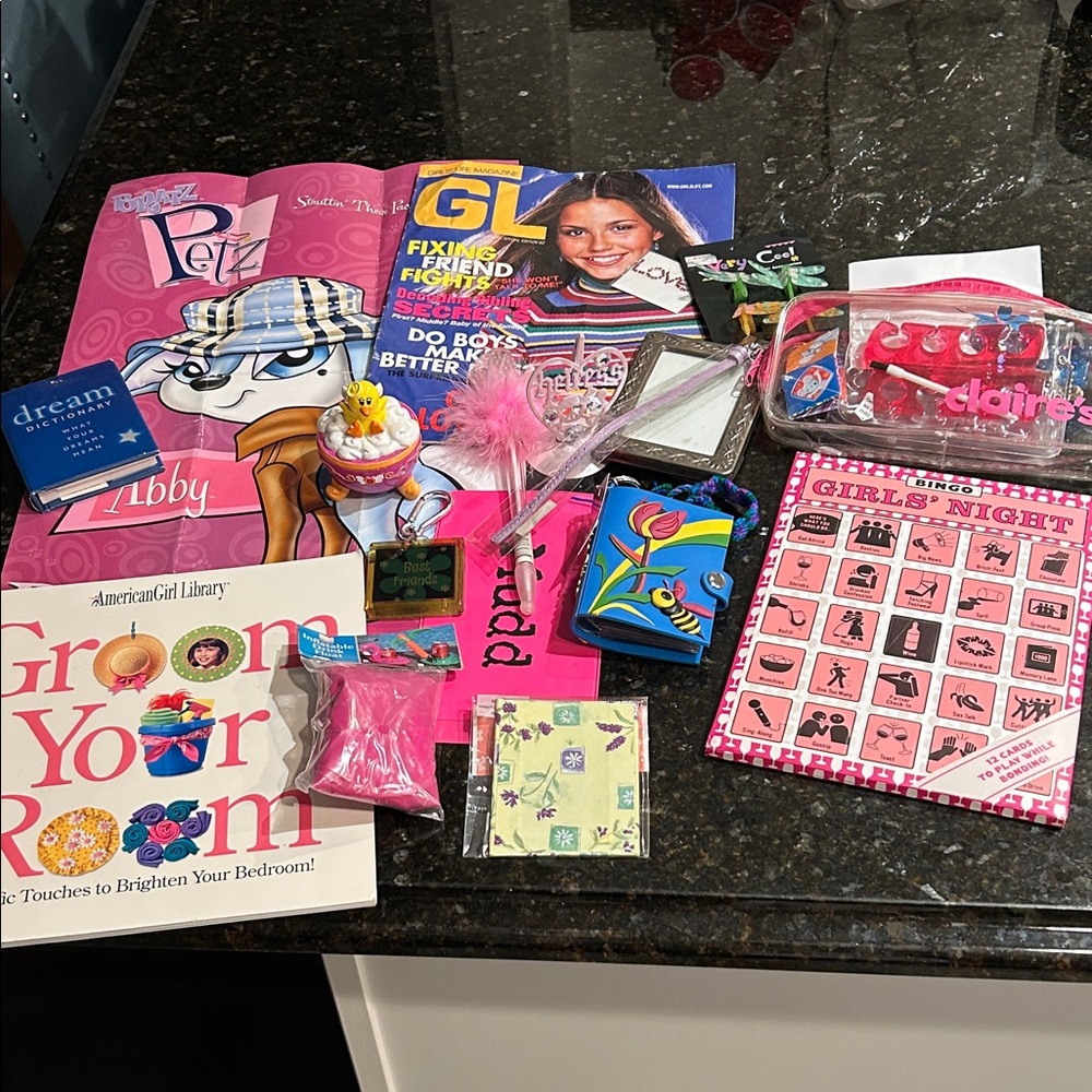 Girls' Teen/Tween Sleepover Night Activity Bundle